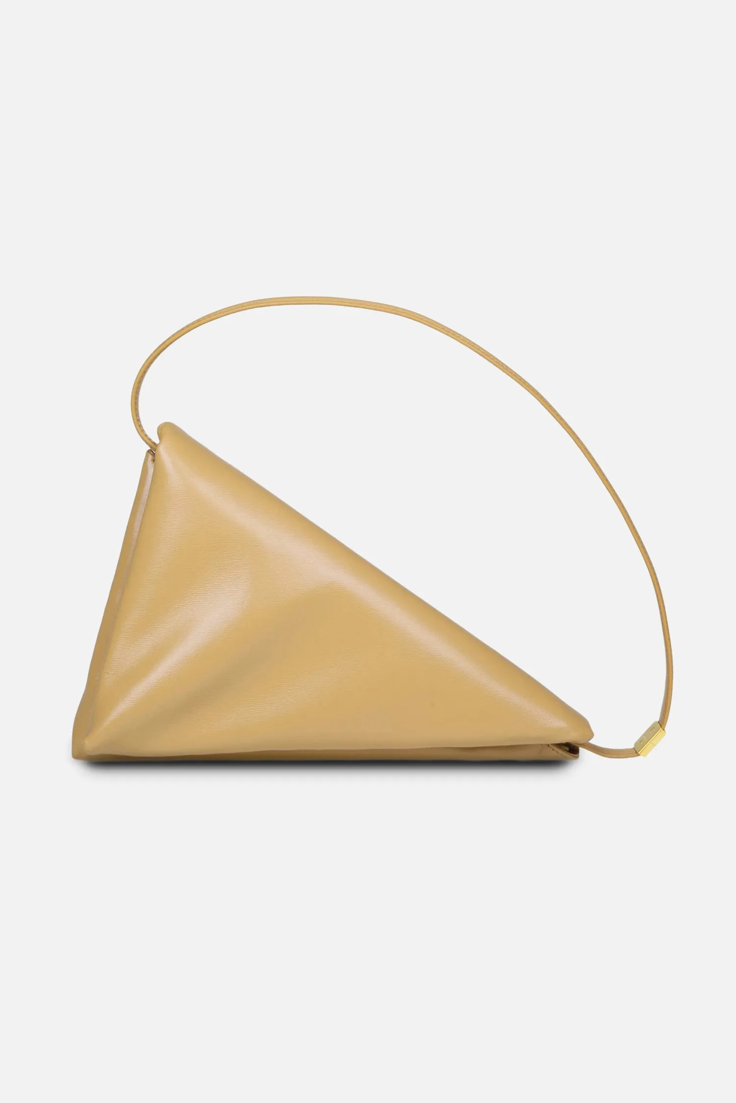 Marni,Prisma Triangular Leather Bag