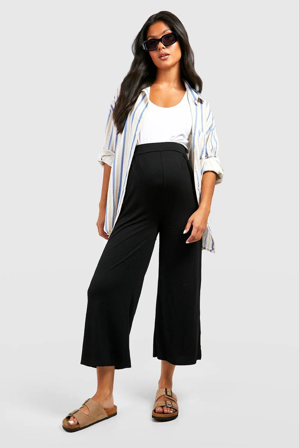 Maternity Over The Bump Culottes