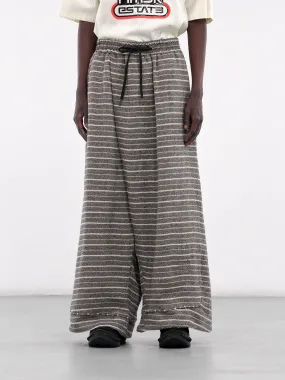 Maurice Striped Wide Pajama Pants (N3-PT-01-SBT-STRIPED-BLACK-TOW)