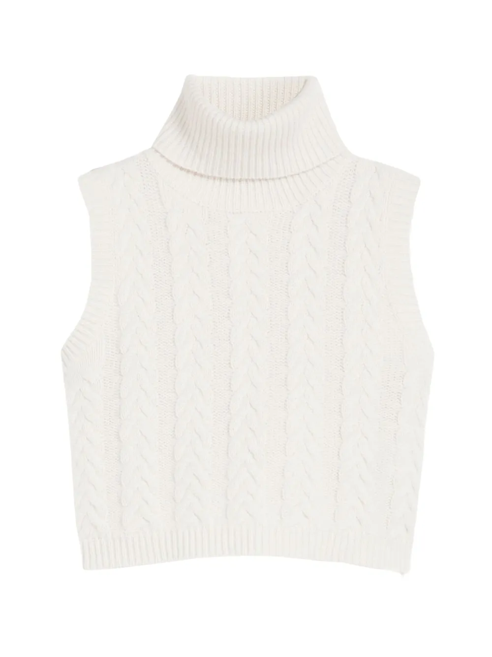 MaxMara Sleeveless Cashmere Crop Top | Luxury and style at your fingertips