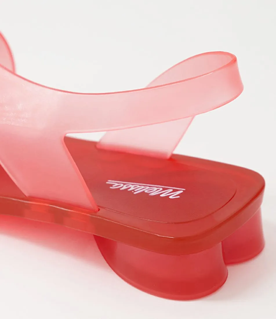 MELISSA Real Jelly Paris Pink Pvc Sandals