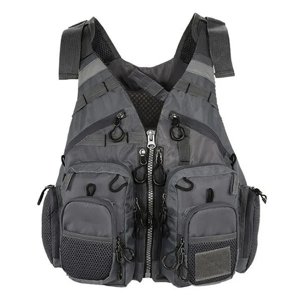 Men's Outdoor Multifunctional Sea Fishing Lifesaving Vest 31685293M