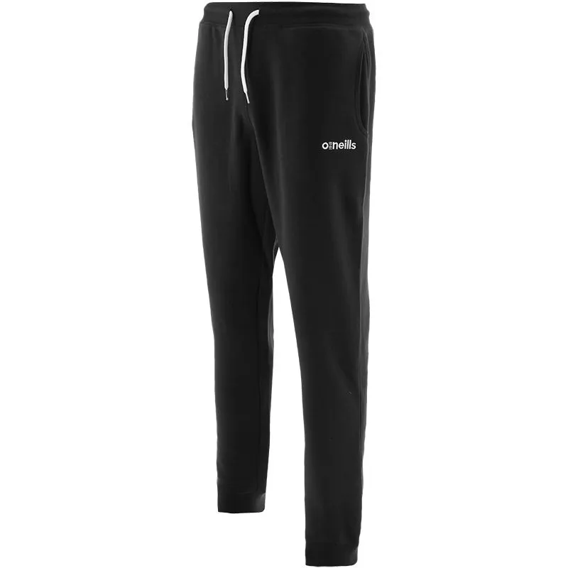 Men's Trigger Fleece Skinny Tracksuit Bottoms Black