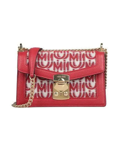 Miu Miu Women Cross-body bag Red -- --