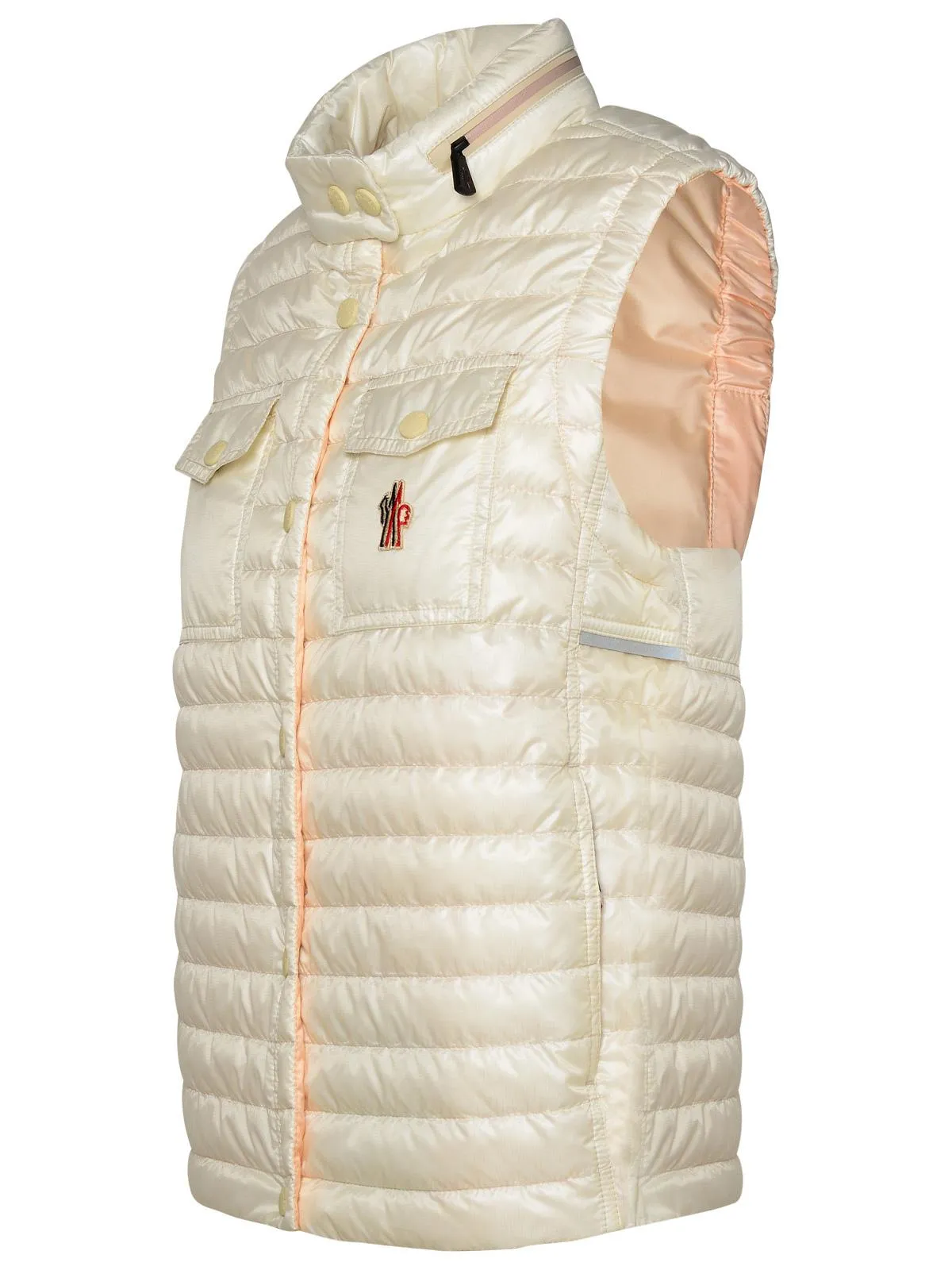 Moncler Grenoble    Moncler Grenoble 'Gumiane' White Polyamide Vest