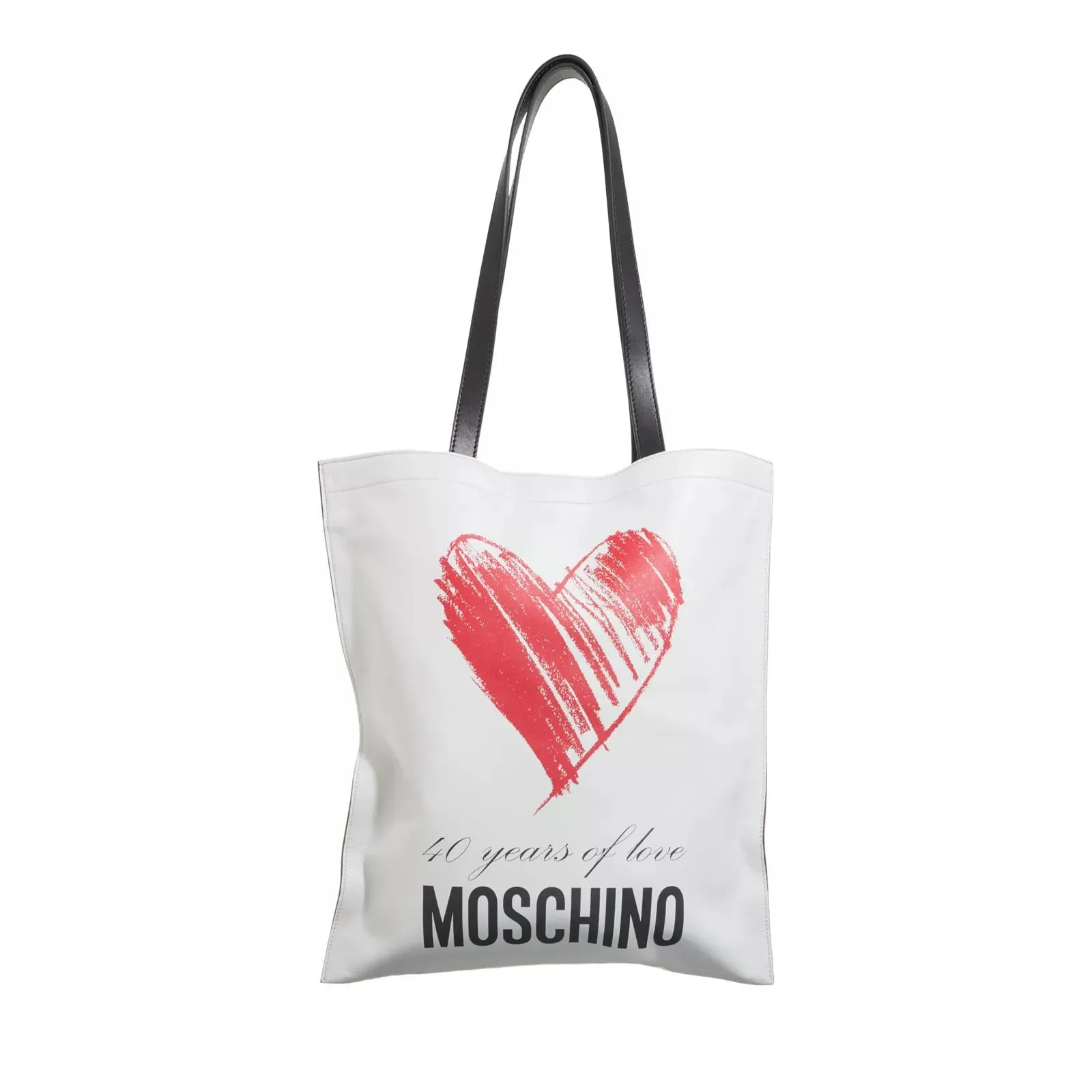 Moschino  Shoulder Bag Fantasy Print White