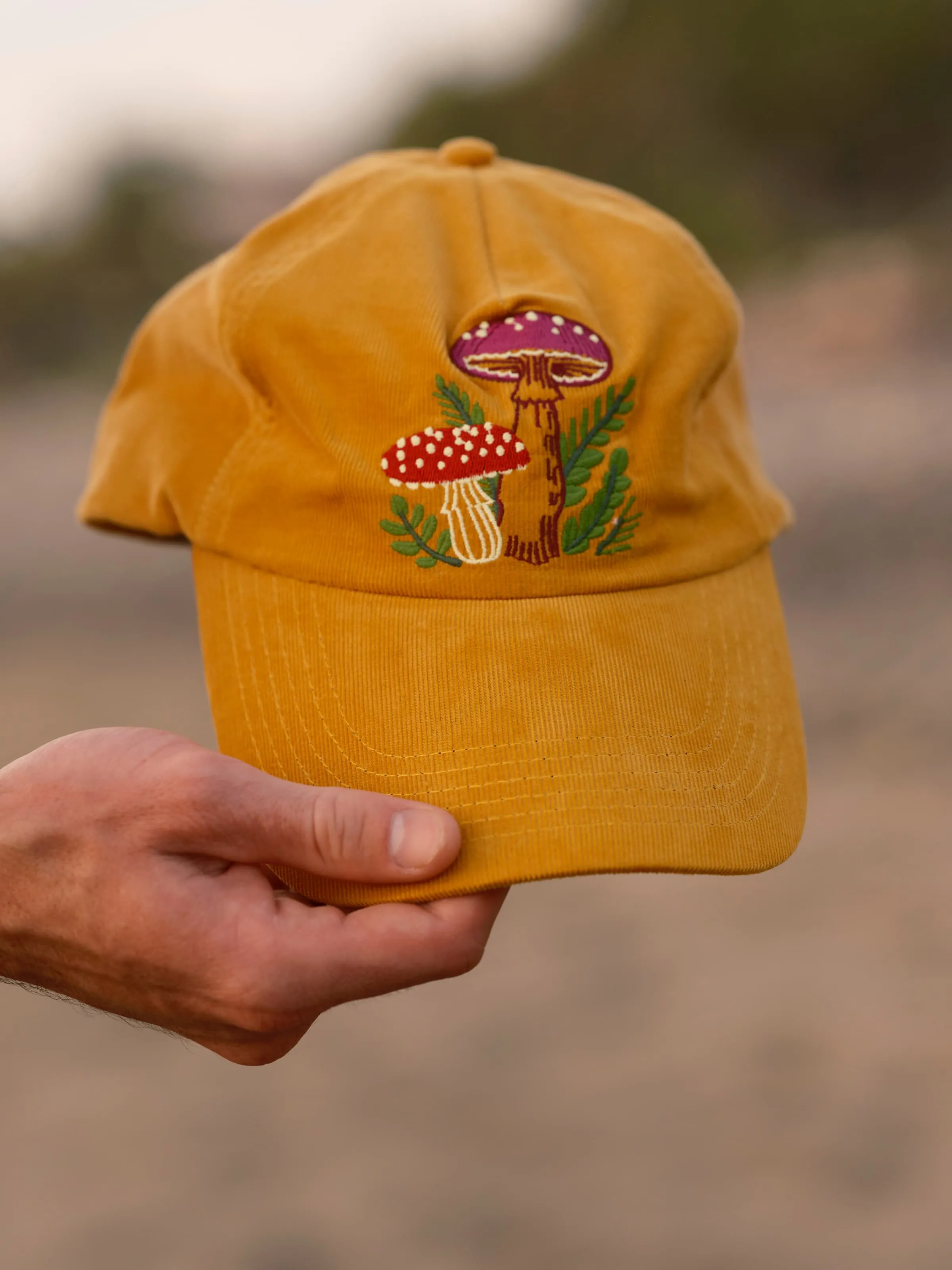 Mushroom Garden Hat