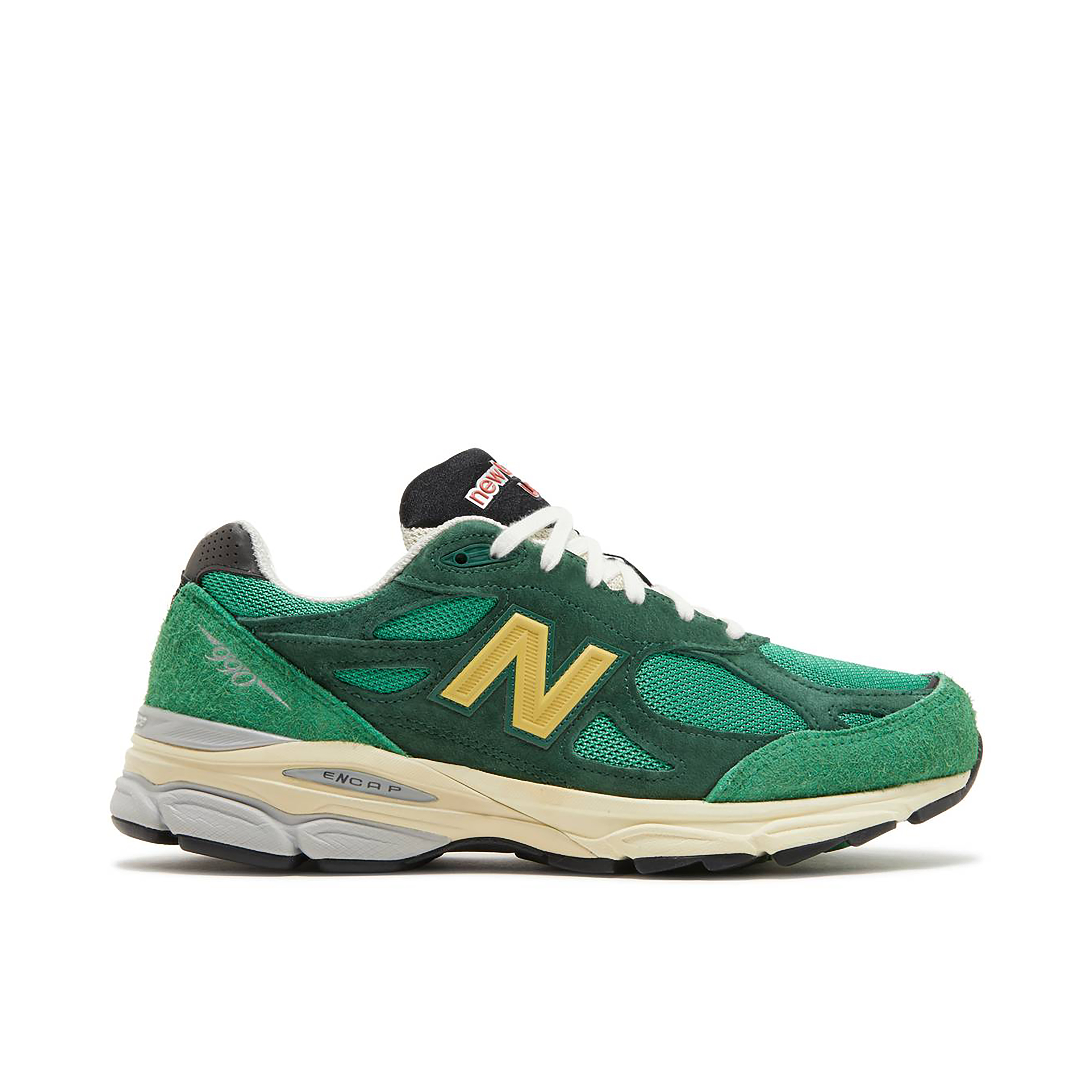 New Balance 990v3 Made In USA x Teddy Santis Green Gold | M990GG3 | Laced