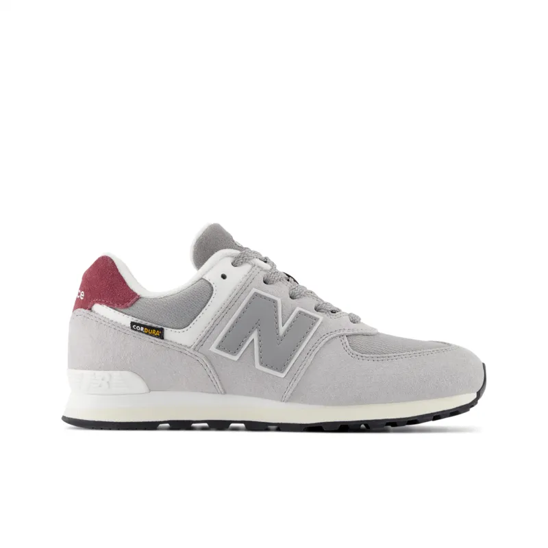 New Balance Youth 574 Running Shoe - GC574KBR (Wide)