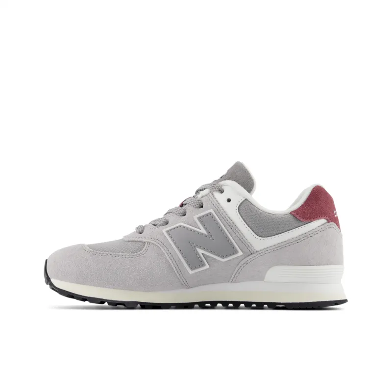 New Balance Youth 574 Running Shoe - GC574KBR (Wide)