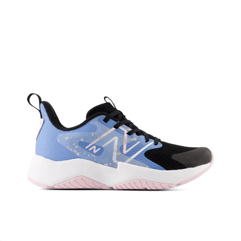 New Balance Youth Girls Rave Run V2 Shoe - GKRAVBL2 (X-Wide)