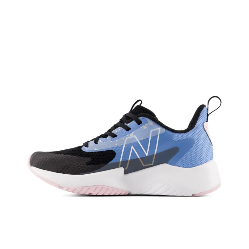 New Balance Youth Girls Rave Run V2 Shoe - GKRAVBL2 (X-Wide)