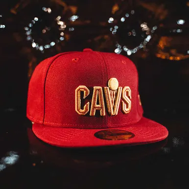 New CAVS Wine Snapback Hat