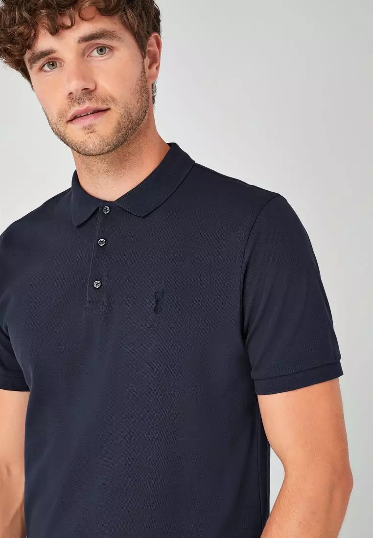 NEXT Pique Polo Shirt