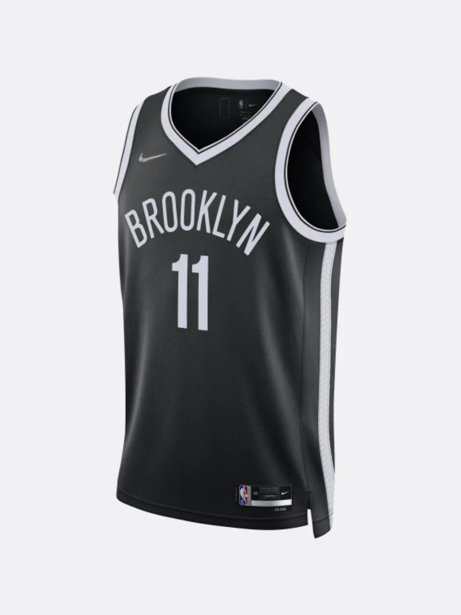 Nike - Men - Kyrie Irving Nets Swingman Jersey - Black