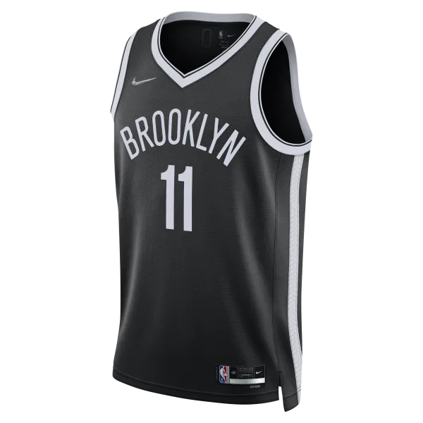 Nike - Men - Kyrie Irving Nets Swingman Jersey - Black