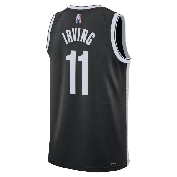 Nike - Men - Kyrie Irving Nets Swingman Jersey - Black