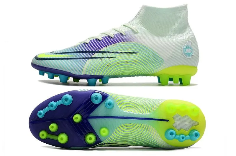 Nike Mercurial Superfly 8 Elite AG Dream Speed 5 - Barely Green Volt Electro Purple