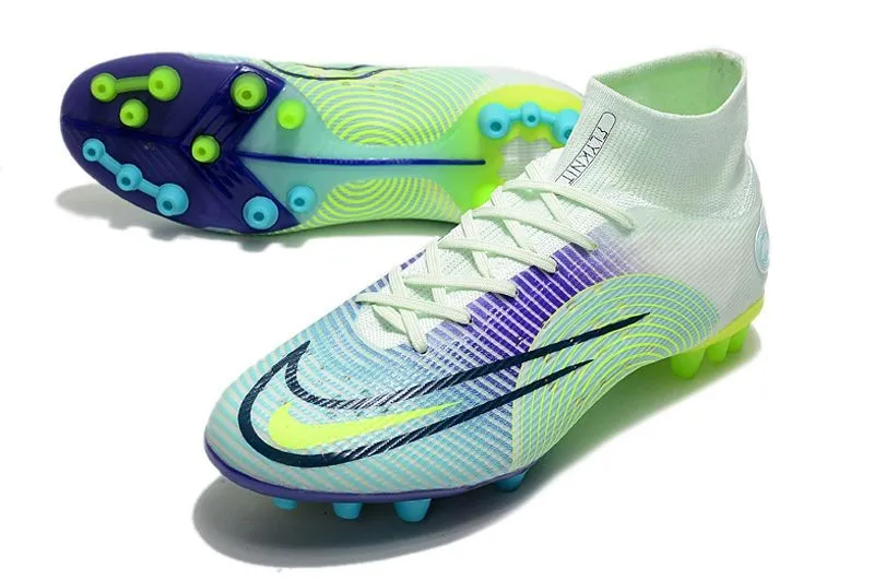 Nike Mercurial Superfly 8 Elite AG Dream Speed 5 - Barely Green Volt Electro Purple