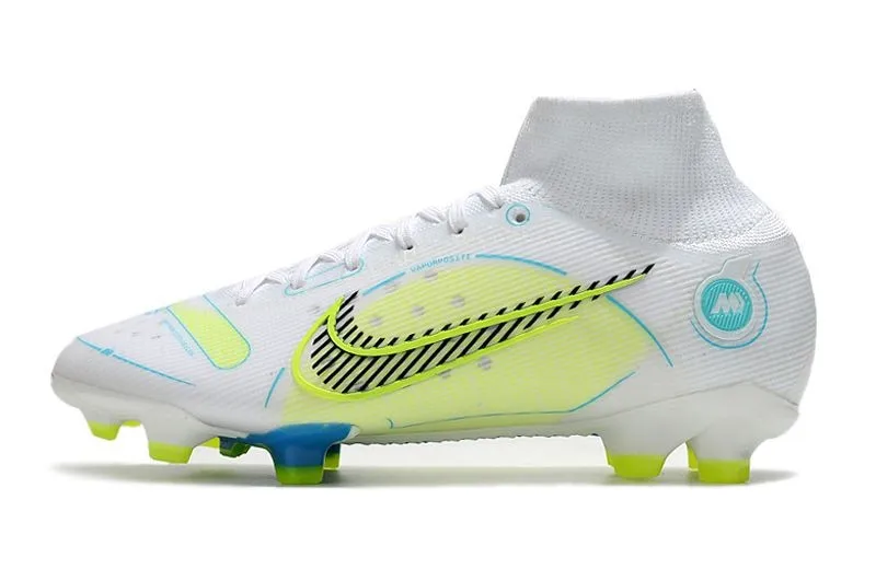 Nike Mercurial Superfly 8 Elite FG While Volt Blue