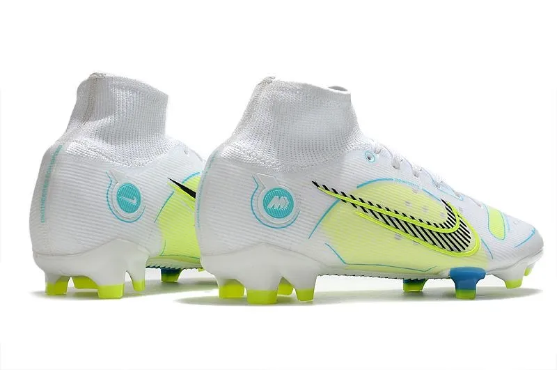 Nike Mercurial Superfly 8 Elite FG While Volt Blue