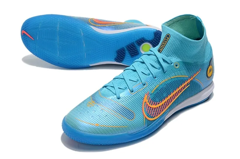 Nike Mercurial Superfly 8 Elite Indoor Blueprint Pack - Chlorine Blue Laser Orange Marina