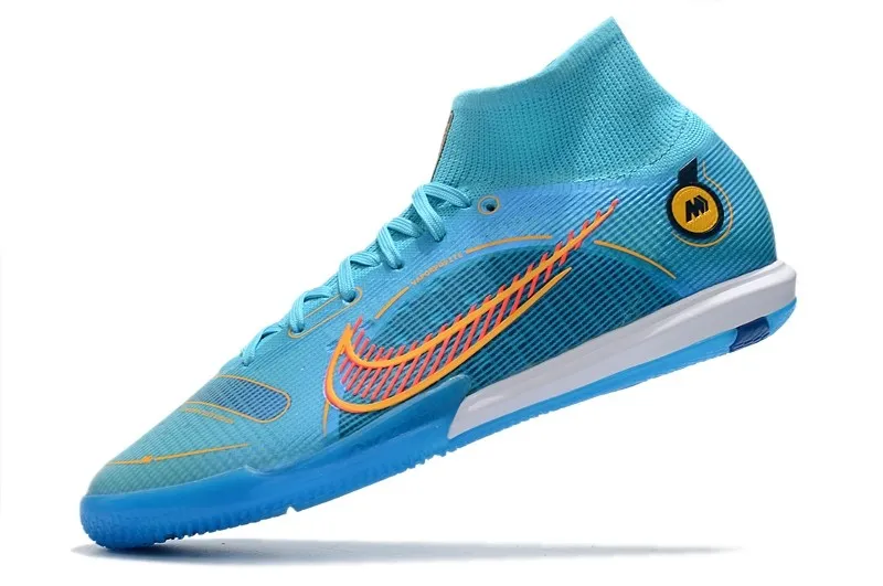 Nike Mercurial Superfly 8 Elite Indoor Blueprint Pack - Chlorine Blue Laser Orange Marina