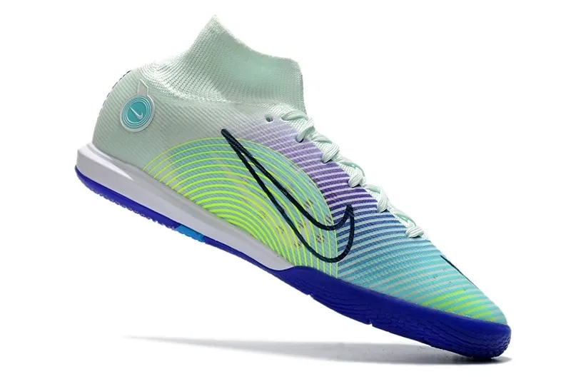 Nike Mercurial Superfly 8 Elite Indoor Dream Speed 5 - Barely Green Volt Electro Purple