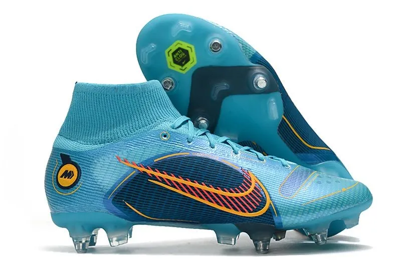 Nike Mercurial Superfly 8 Elite SG-Pro Blueprint Pack - Chlorine Blue Laser Orange Marina