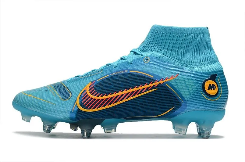 Nike Mercurial Superfly 8 Elite SG-Pro Blueprint Pack - Chlorine Blue Laser Orange Marina