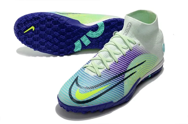 Nike Mercurial Superfly 8 Elite Turf Dream Speed 5 - Barely Green Volt Electro Purple