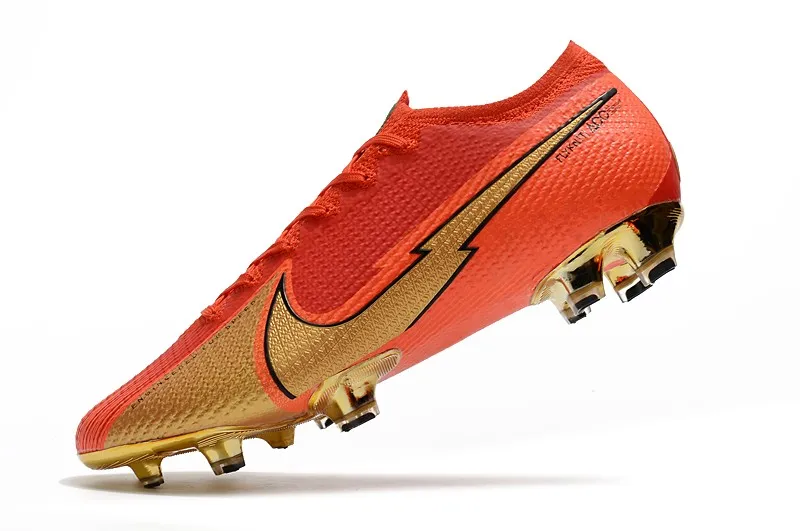 Nike Mercurial Vapor 13 Elite FG CR7 100 Portugal Goal - Red/Gold