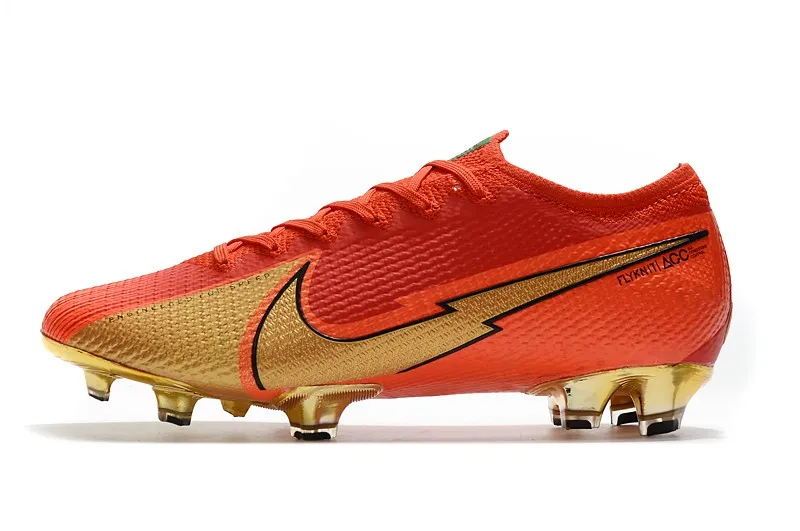 Nike Mercurial Vapor 13 Elite FG CR7 100 Portugal Goal - Red/Gold