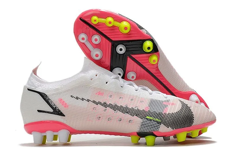 Nike Mercurial Vapor 14 Elite AG-PRO Rawdacious - White/Black/Bright Crimson/Pink Blast