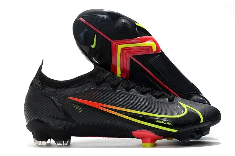 Nike Mercurial Vapor 14 Elite FG Black x Prism - Black / Cyber Yellow / Off Noir