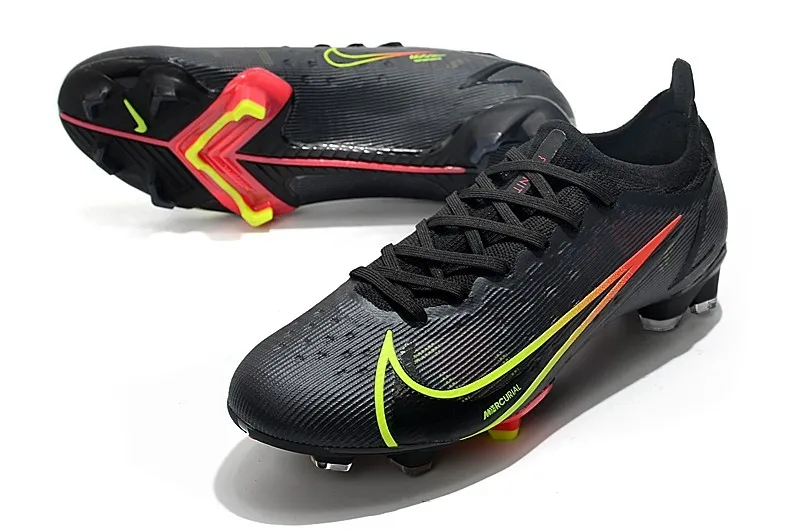 Nike Mercurial Vapor 14 Elite FG Black x Prism - Black / Cyber Yellow / Off Noir