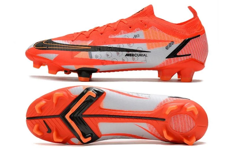 Nike Mercurial Vapor 14 Elite FG CR7 Spark Positivity - Chile Red/Black/Ghost/Total Orange