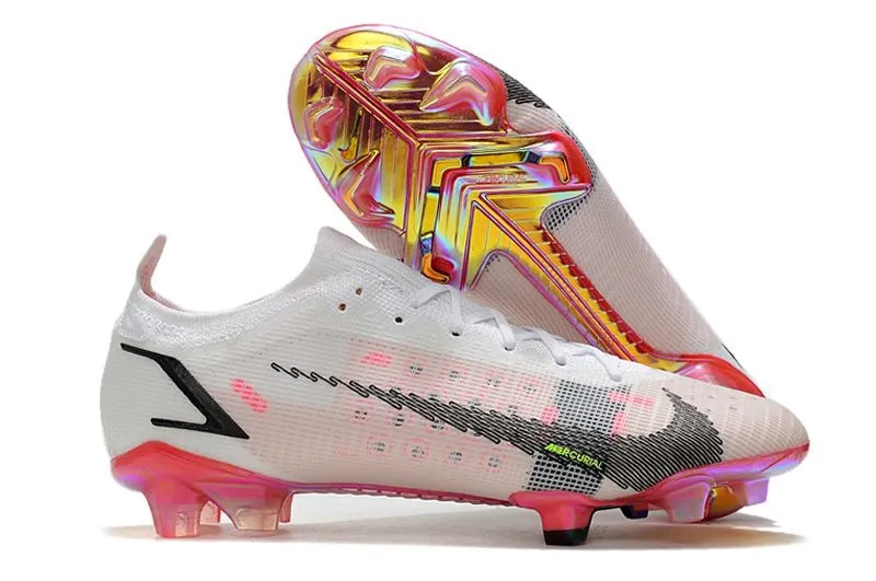 Nike Mercurial Vapor 14 Elite FG Rawdacious - White/Black/Bright Crimson/Pink Blast