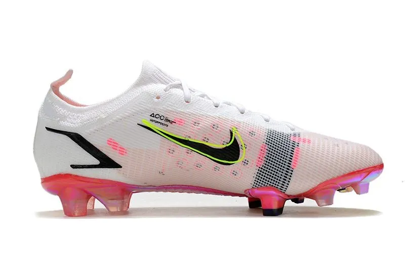 Nike Mercurial Vapor 14 Elite FG Rawdacious - White/Black/Bright Crimson/Pink Blast