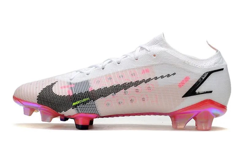 Nike Mercurial Vapor 14 Elite FG Rawdacious - White/Black/Bright Crimson/Pink Blast