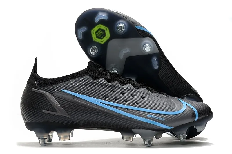 Nike Mercurial Vapor 14 Elite SG-PRO - Black Iron Grey University Blue