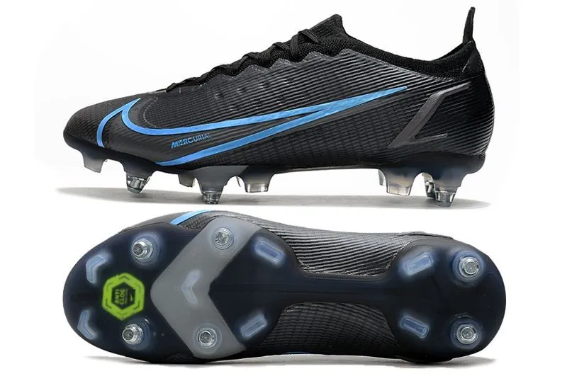 Nike Mercurial Vapor 14 Elite SG-PRO - Black Iron Grey University Blue