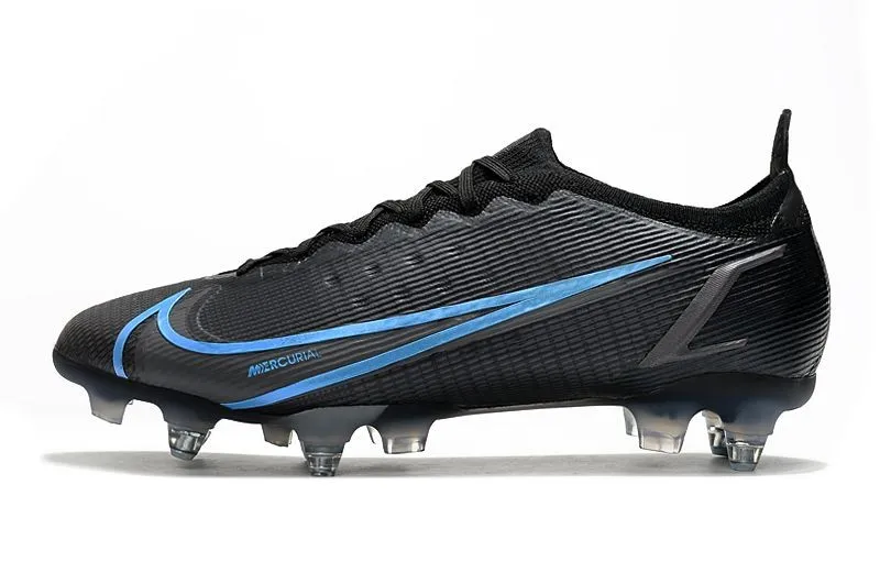 Nike Mercurial Vapor 14 Elite SG-PRO - Black Iron Grey University Blue