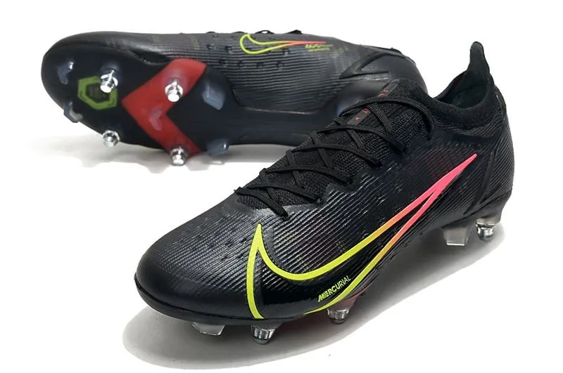 Nike Mercurial Vapor 14 Elite SG-PRO Black x Prism - Black Cyber Yellow Off Noir