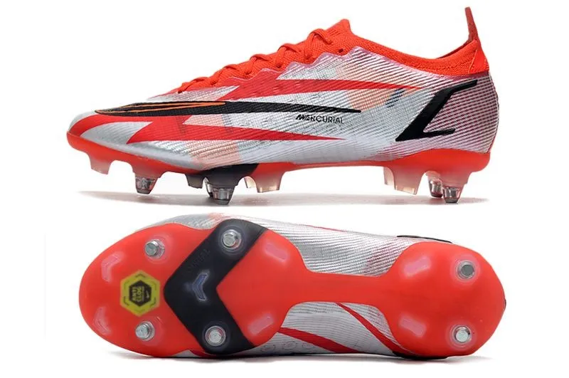 Nike Mercurial Vapor 14 Elite SG-PRO CR7 Spark Positivity - Chile Red/Black Ghost/Total Orange