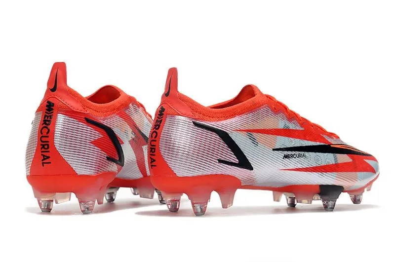 Nike Mercurial Vapor 14 Elite SG-PRO CR7 Spark Positivity - Chile Red/Black Ghost/Total Orange