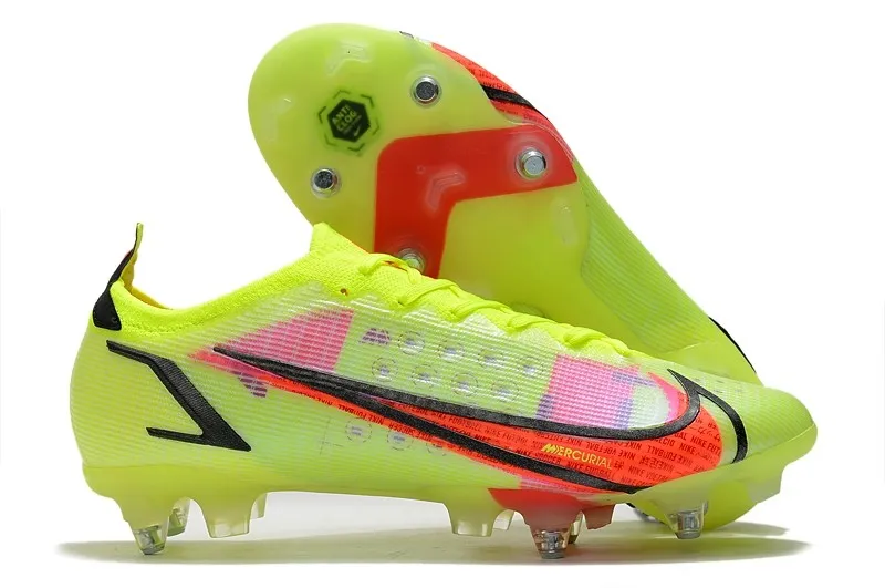 Nike Mercurial Vapor 14 Elite SG-PRO Motivation Pack - Volt/Bright Crimson/Black