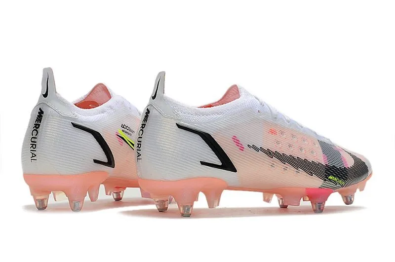 Nike Mercurial Vapor 14 Elite SG-PRO Rawdacious - White/Black/Bright Crimson/Pink Blast