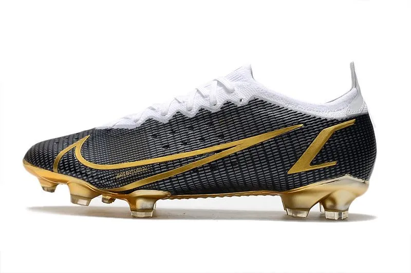 Nike Mercurial Vapor 14 FG Elite Black White Gold