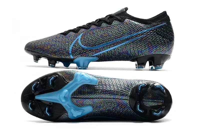 Nike Mercurial Vapor XIII Elite Fg - Black / Laser Blue